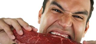 Eat a meat man to increase his potency
